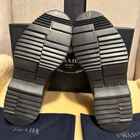 Prada men’s loafers size 6, EU 38,5-39 - Picture 10 of 12